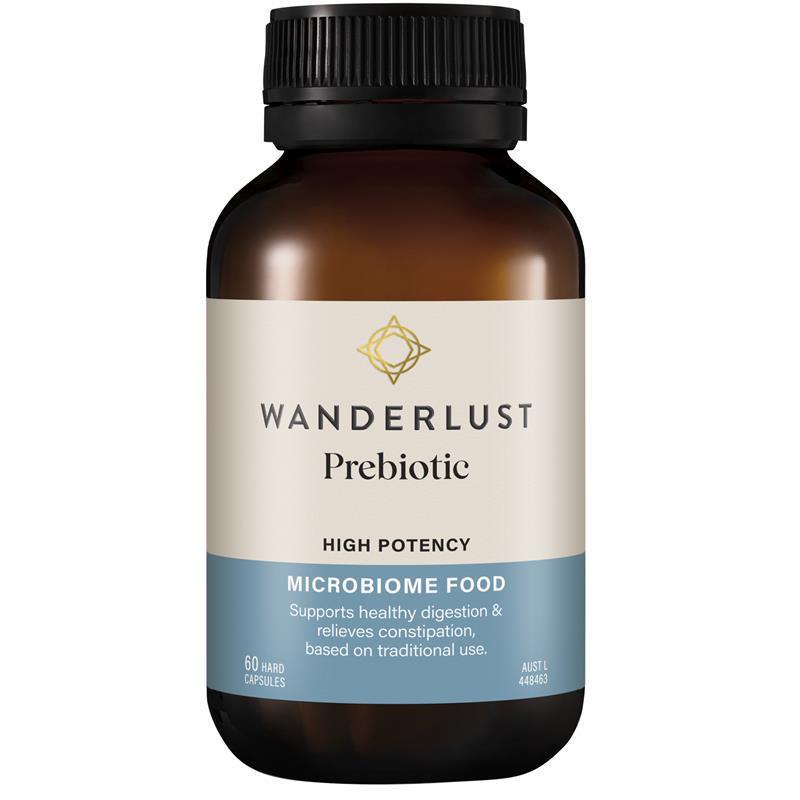 Wanderlustt Prebiotic 60 Capsules