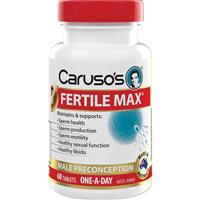Carusos Fertile Max 60 Tablets