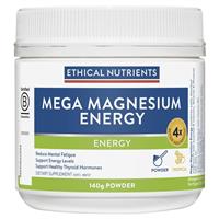 Ethical Nutrients Mega Magnesium Energy 140g Powder