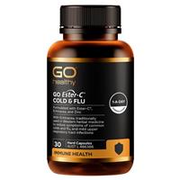 GO Healthy Ester-C Cold & Flu Relief 30 Hard Capsules