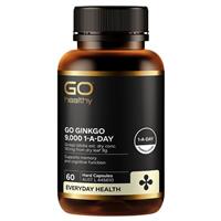 GO Healthy Ginkgo 9000 1-A-DAY 60 Capsule