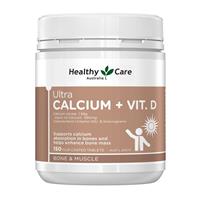 Healthy Care Ultra Calcium Plus Vitamin D 150 Tablets