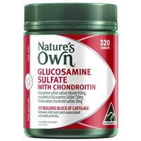 Nature's Own Glucosamine Sulfate With Chondroitin 320 Tablets